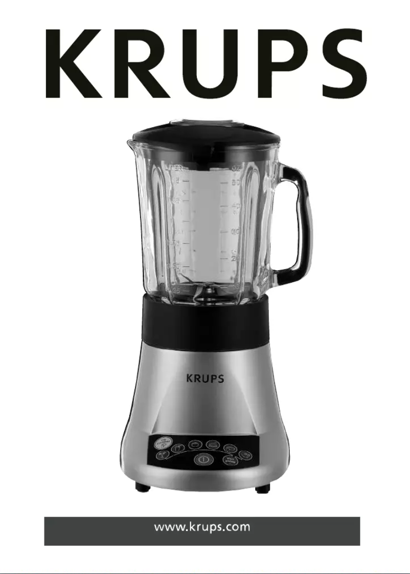 Image de la première page du manuel de l'appareil Freshmix KB710D