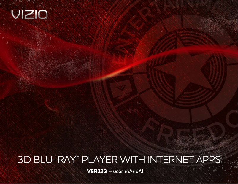 Page n°1 - Manuel utilisateur VIZIO VBR133