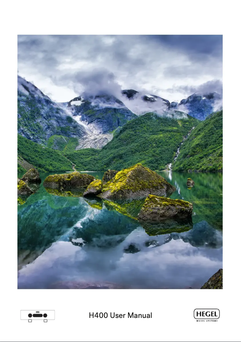 Page 1 de la notice Manuel utilisateur Hegel H400