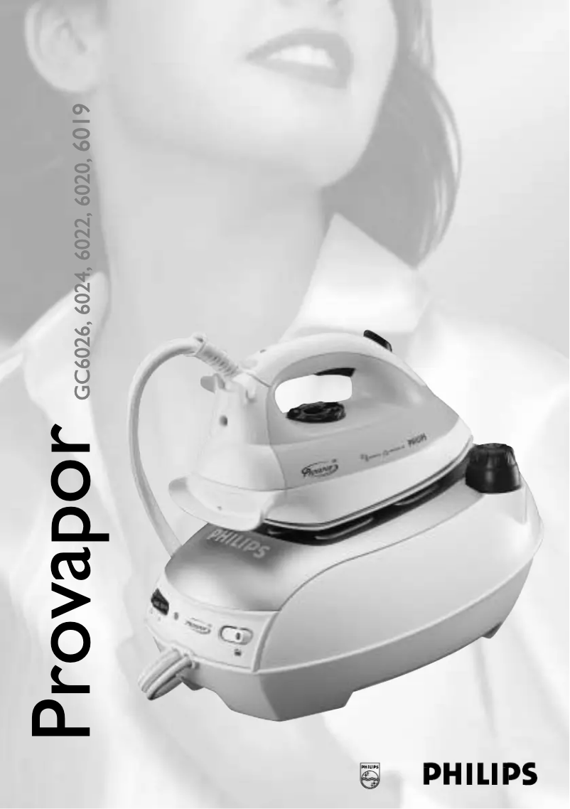 Página 1 del manual Manual de usuario Philips Provapor GC6020