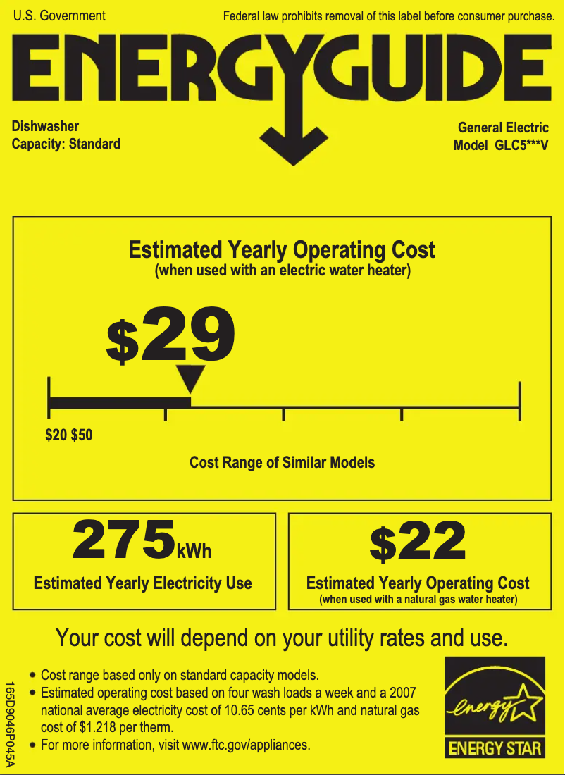 Image de la première page du manuel de l'appareil GLC5604VWW