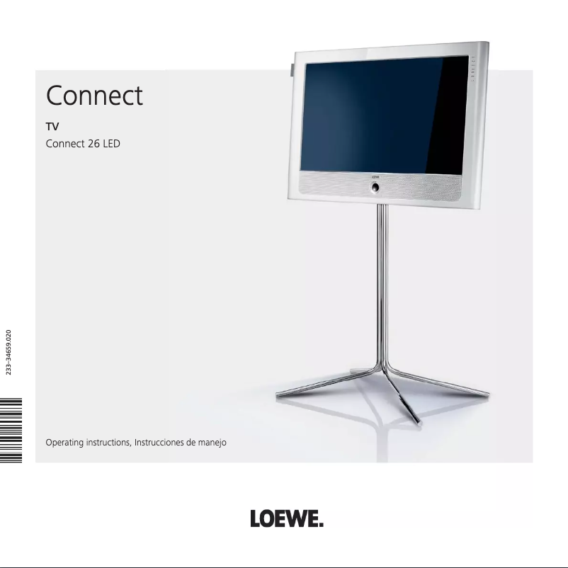 Page 1 de la notice Manuel utilisateur Loewe Connect 26 LED