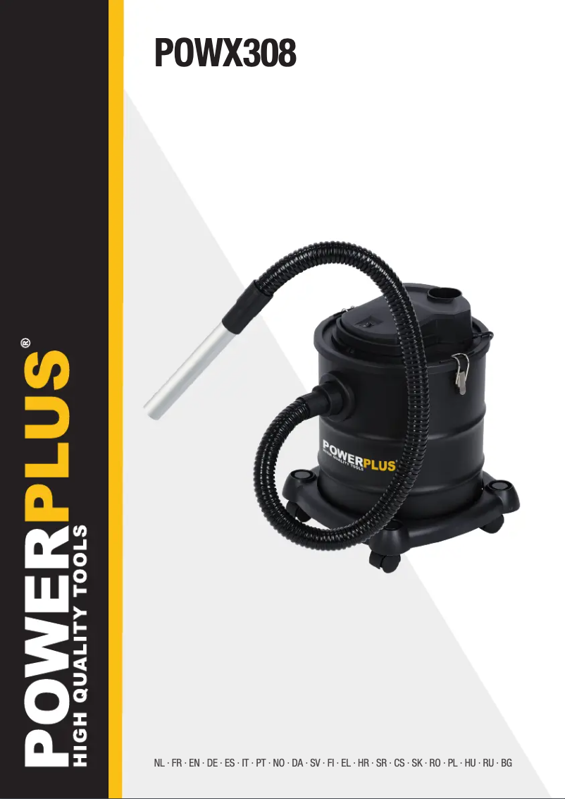 Image de la première page du manuel de l'appareil POWX308