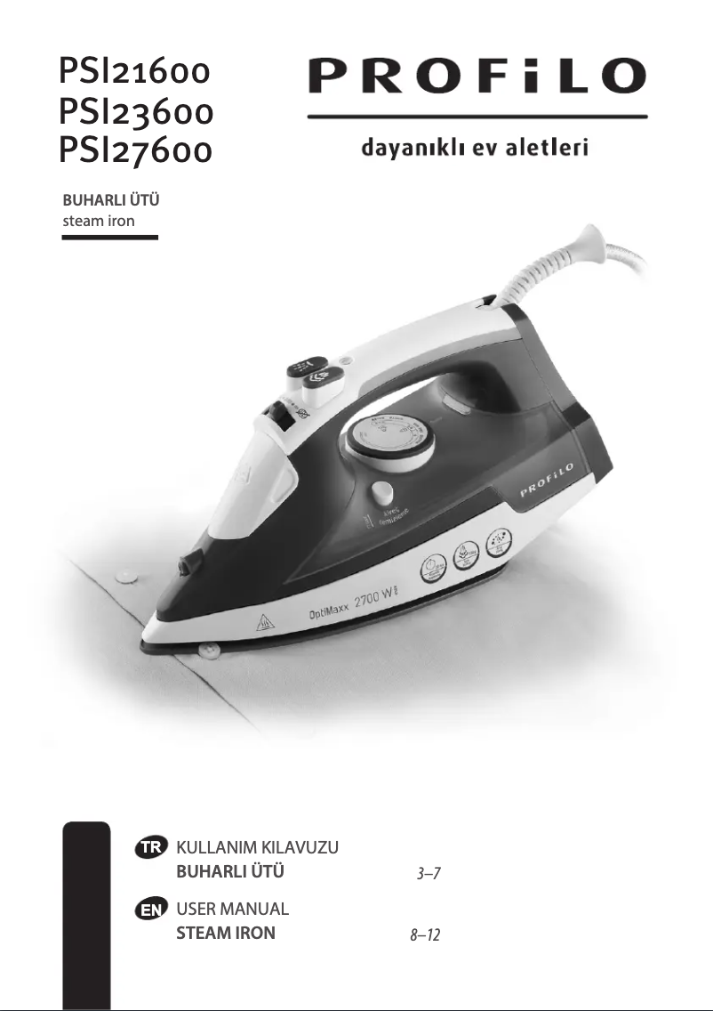 Page 1 de la notice Manuel utilisateur Profilo PSI21600