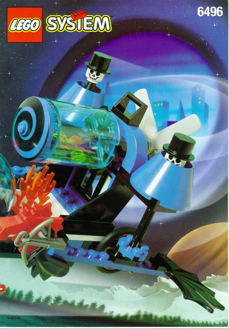 Page 1 de la notice Manuel utilisateur Lego Time Cruisers 6496