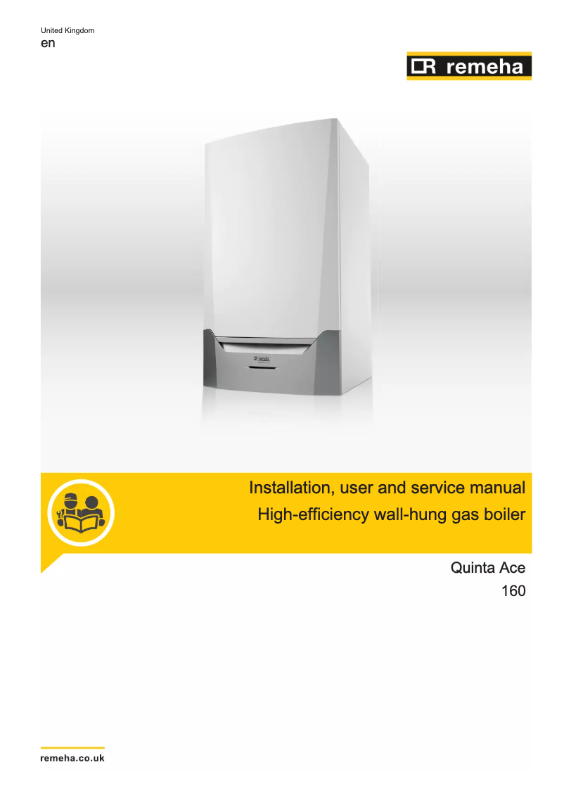 Imagen de la primera página del manual del dispositivo Quinta Ace 160