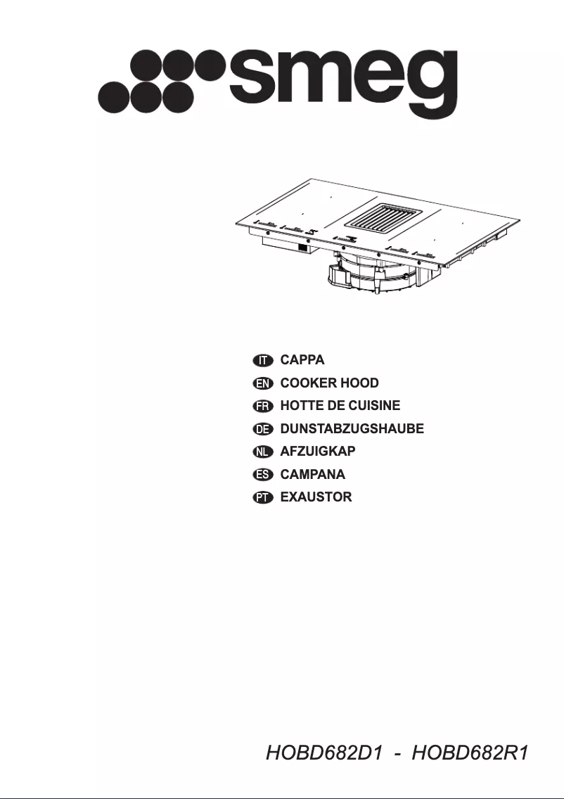 Page n°1 - Manuel utilisateur Smeg HOBD682D1