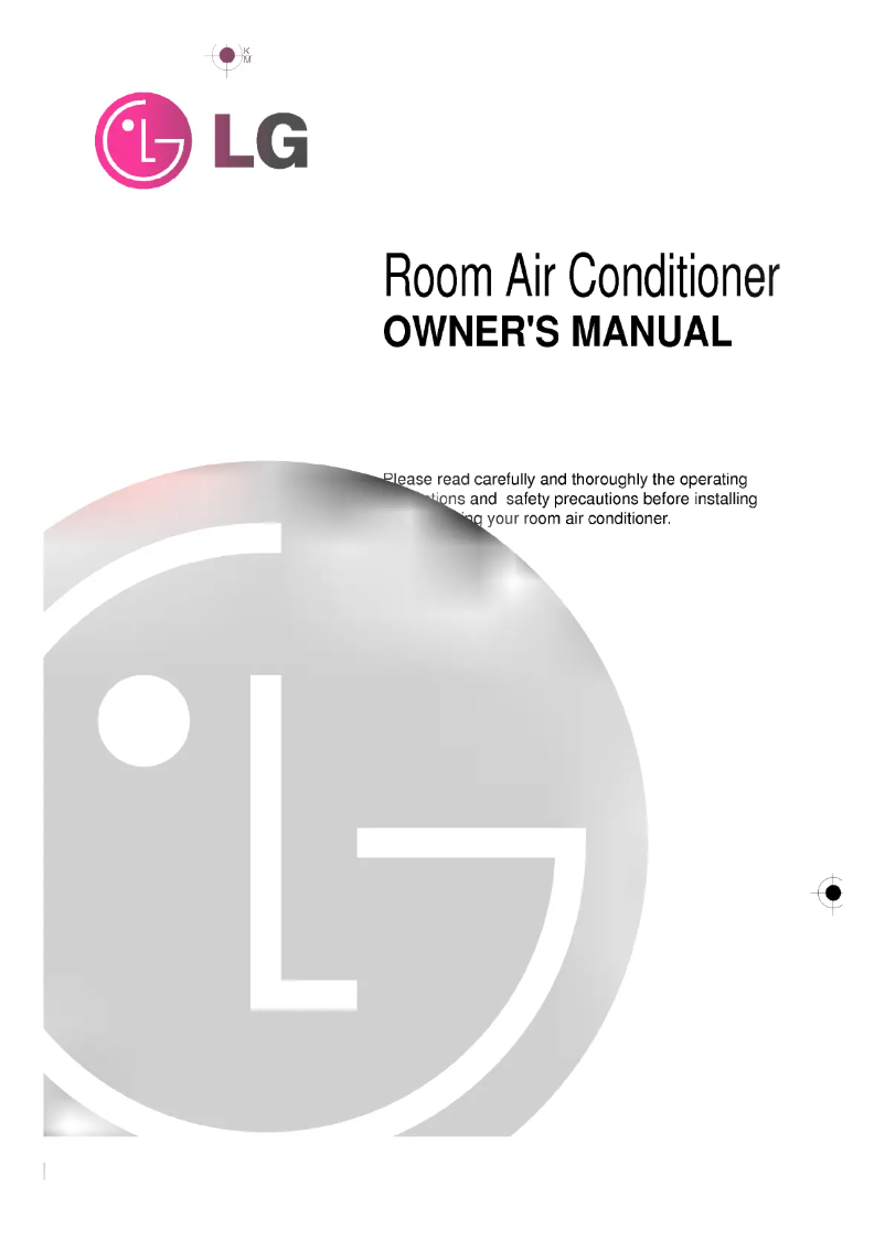 Page n°1 - Manuel utilisateur LG LW-E1867CL
