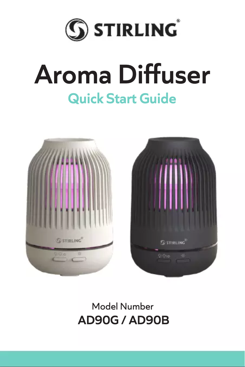 Image de la première page du manuel de l'appareil AD90B