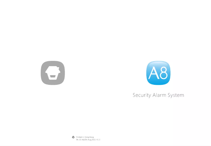 Page 1 de la notice Manuel utilisateur Chuango CG-A8