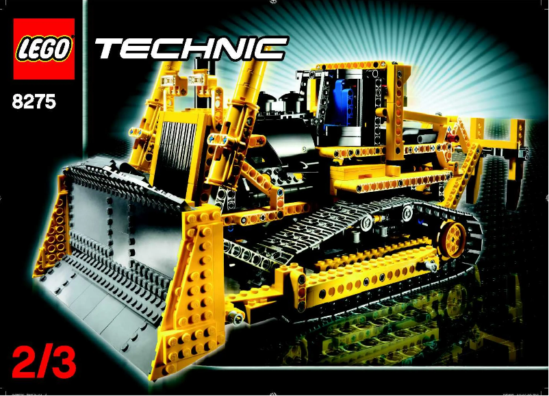 Page n°1 - Manuel utilisateur Lego Technic 8275