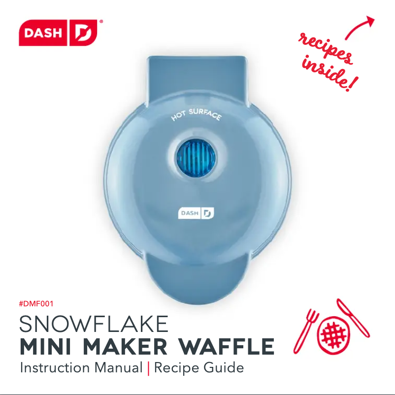 Page n°1 - Manuel utilisateur Dash Snowflake Mini DMF001BM