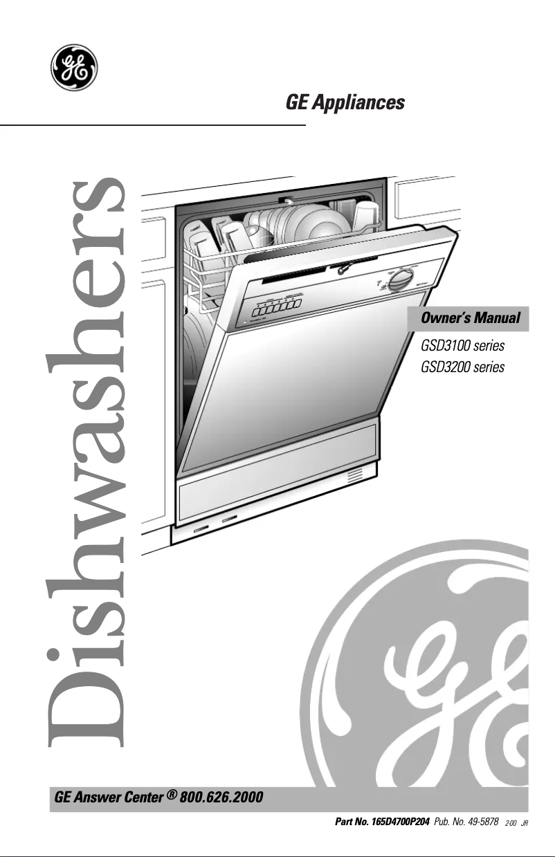 Imagen de la primera página del manual del dispositivo GSD3115FAA