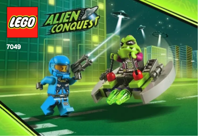 Page n°1 - Manuel utilisateur Lego Alien Striker
