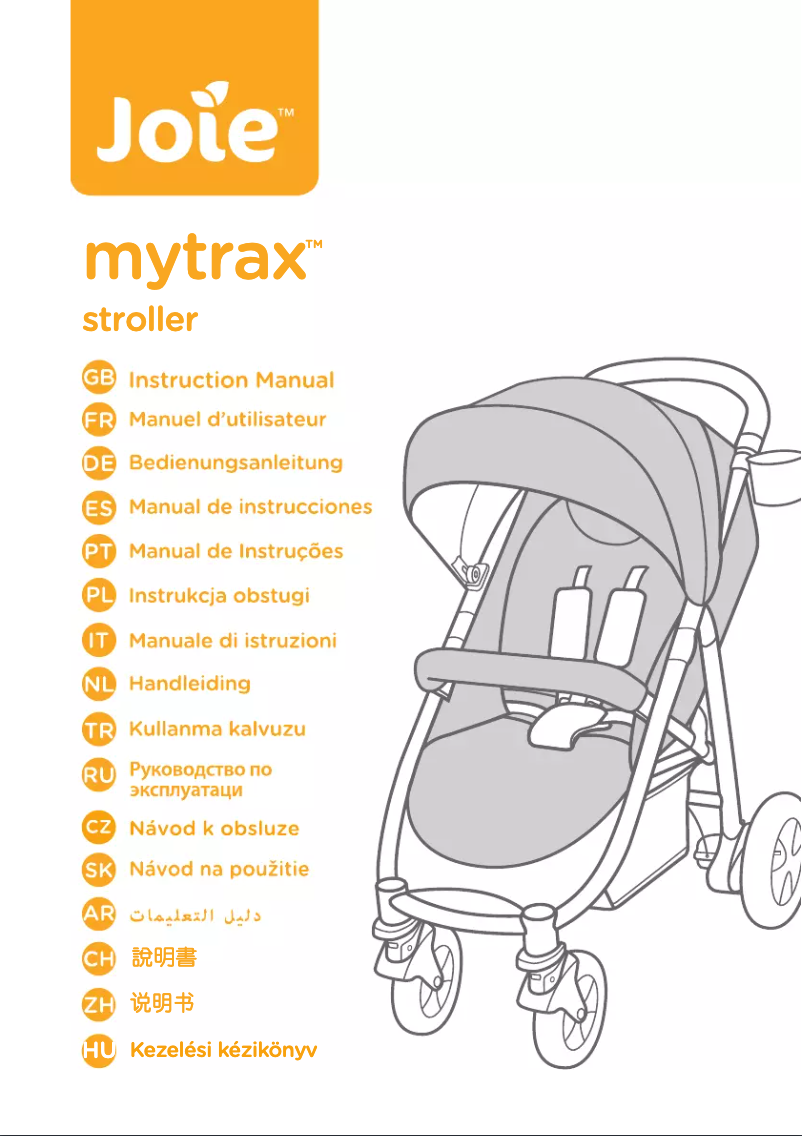 Page n°1 - Manuel utilisateur Joie Mytrax Flex