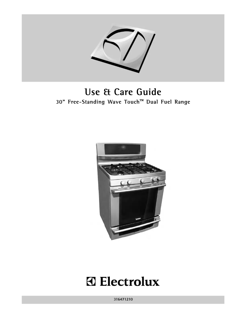 Page 1 de la notice Manuel utilisateur Electrolux EW30DF65GW