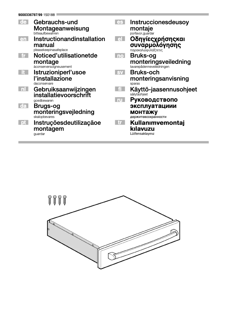 Image de la première page du manuel de l'appareil 3AC148X