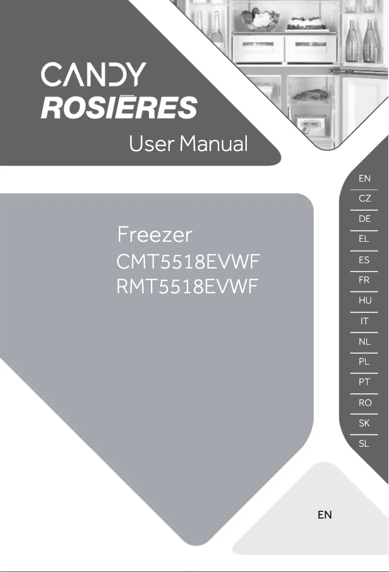 Page n°1 - Manuel utilisateur Rosieres RMT5518EVWF