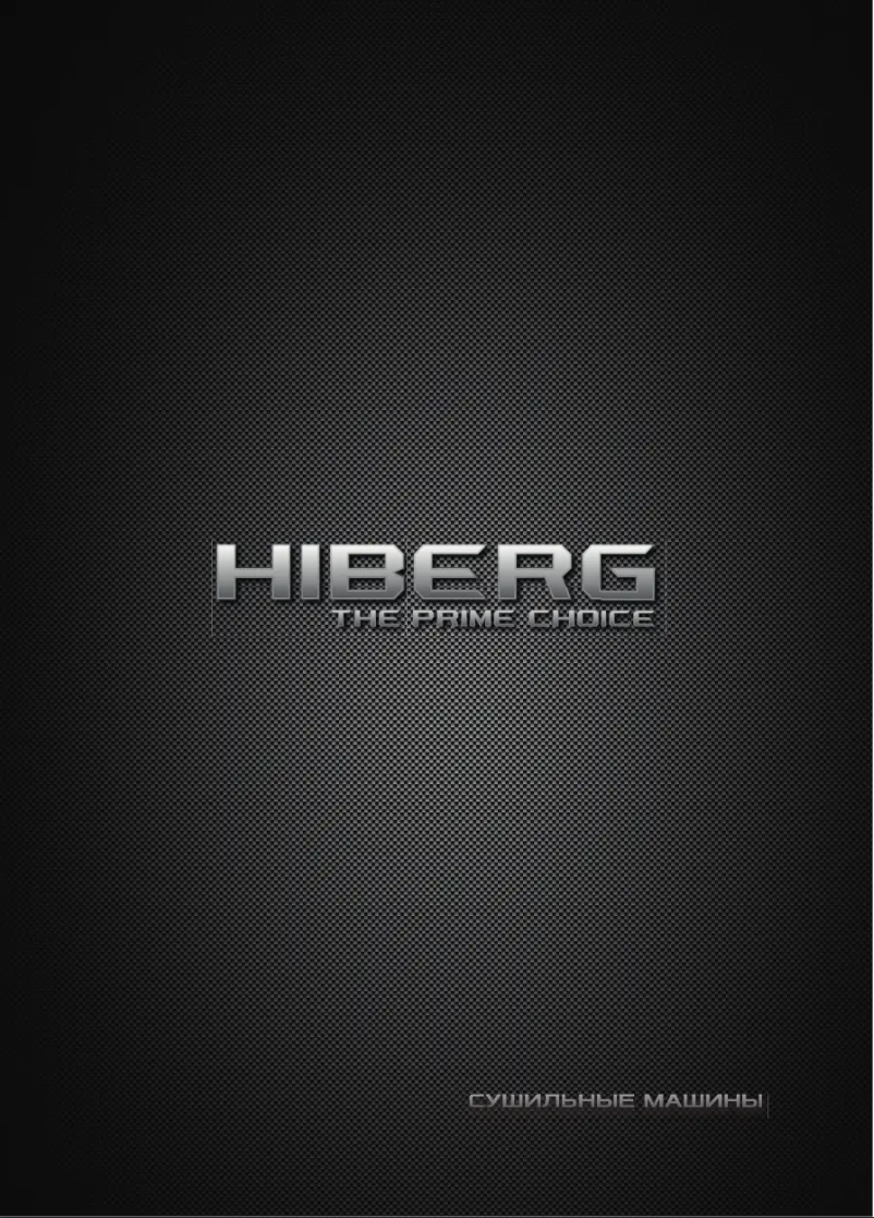 Page n°1 - Manuel utilisateur Hiberg HDQ11-10 Sd