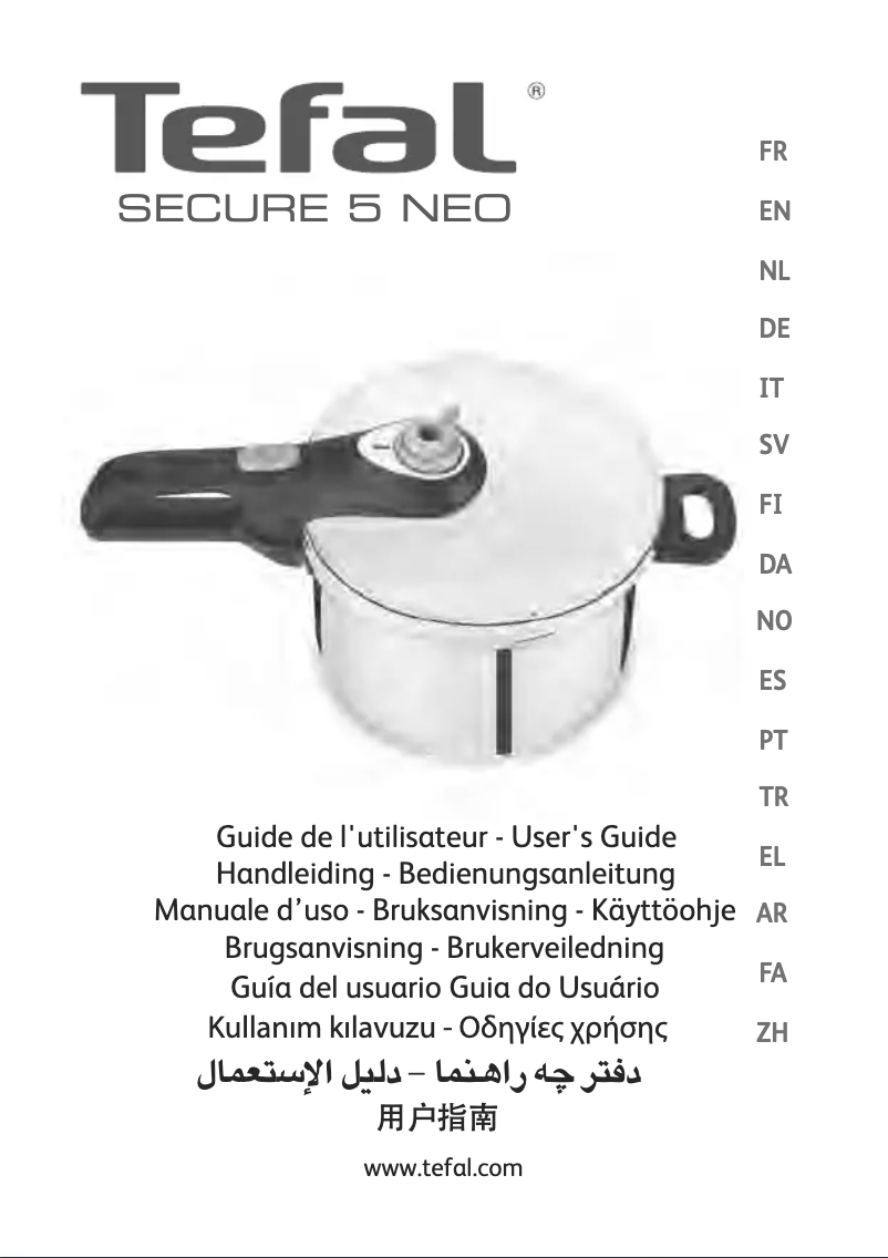 Page n°1 - Manuel utilisateur Tefal Secure 5 Neo P25344