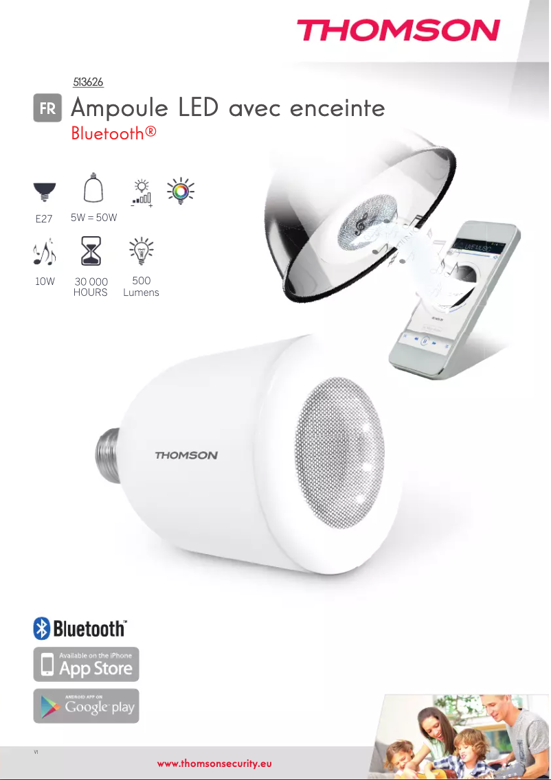 Page n°1 - Manuel utilisateur Thomson 513626