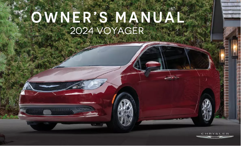 Page 1 de la notice Manuel utilisateur Chrysler Voyager (2024)