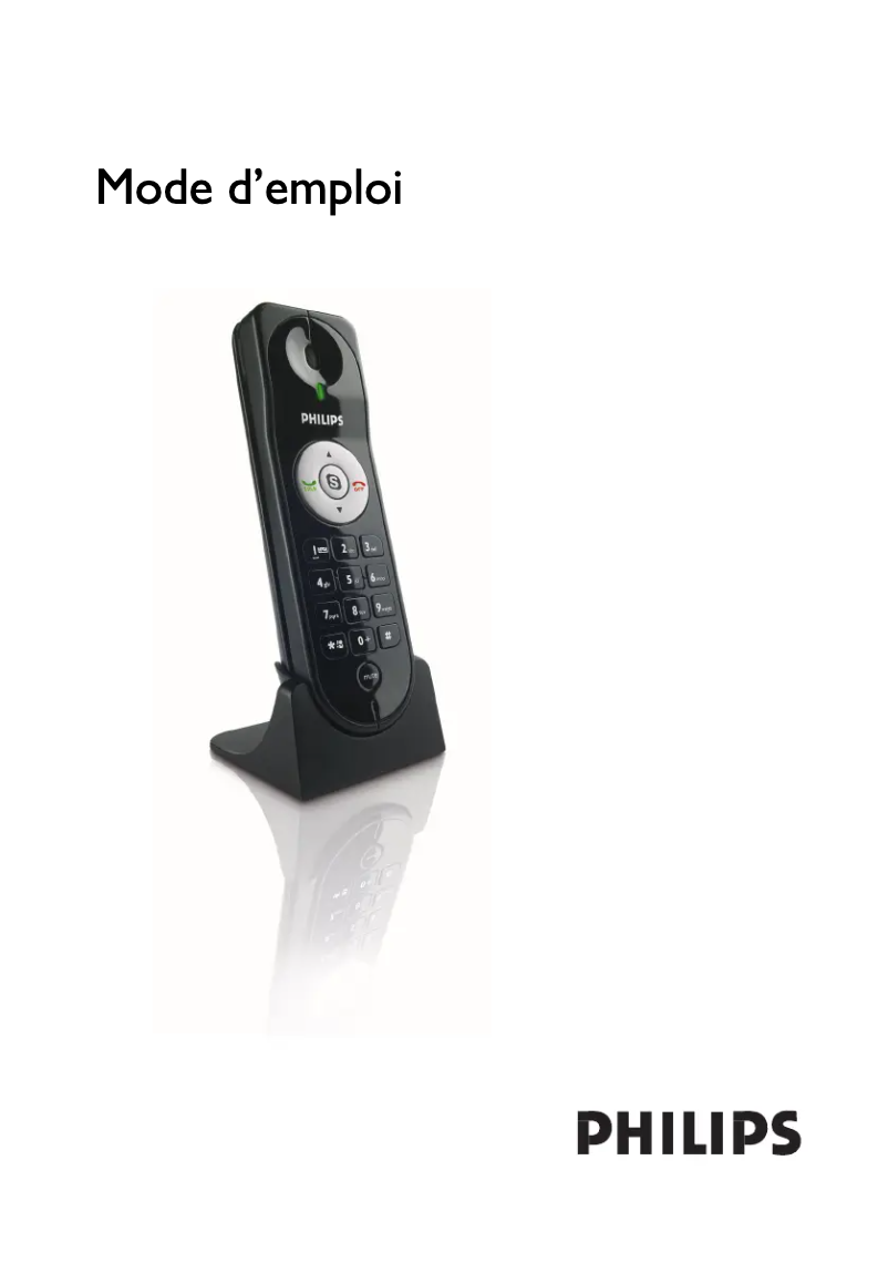Página 1 del manual Manual de usuario Philips VOIP0801B