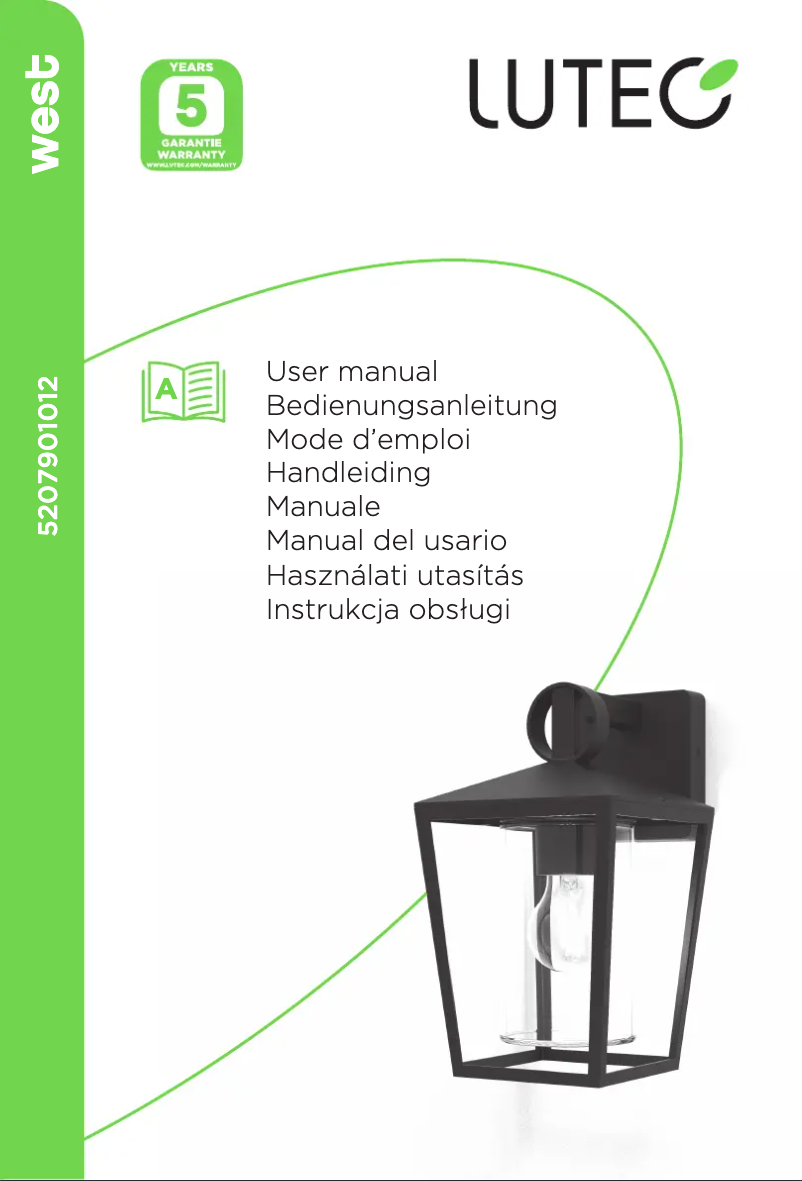 Page n°1 - Manuel utilisateur Lutec West