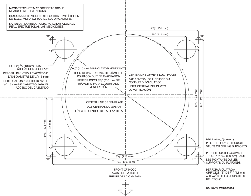Page 1 de la notice Instructions / montage KitchenAid KVIB606DBS