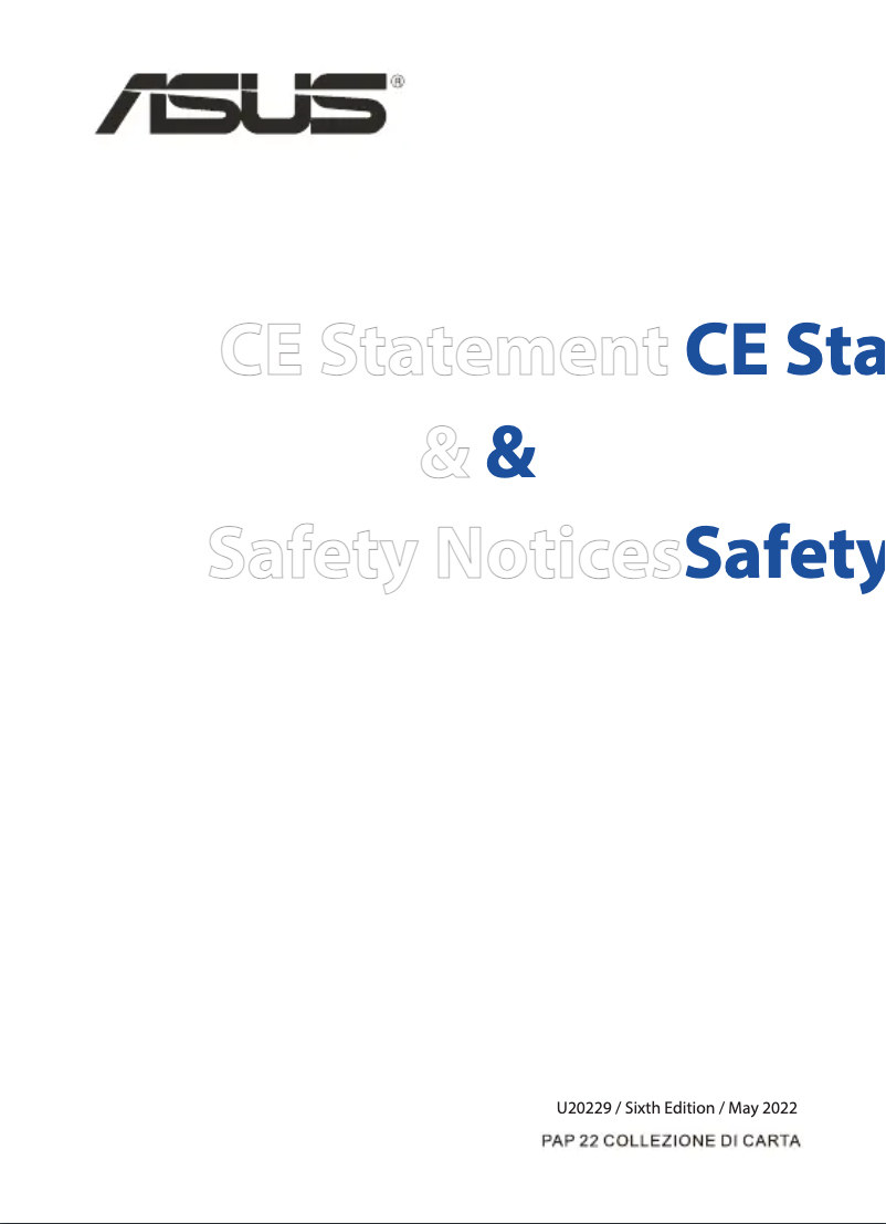 Page 1 de la notice Instructions de sécurité Asus ZenWiFi XT9