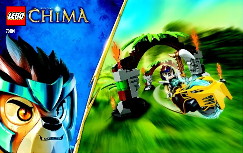 Page n°1 - Manuel utilisateur Lego Jungle Gates