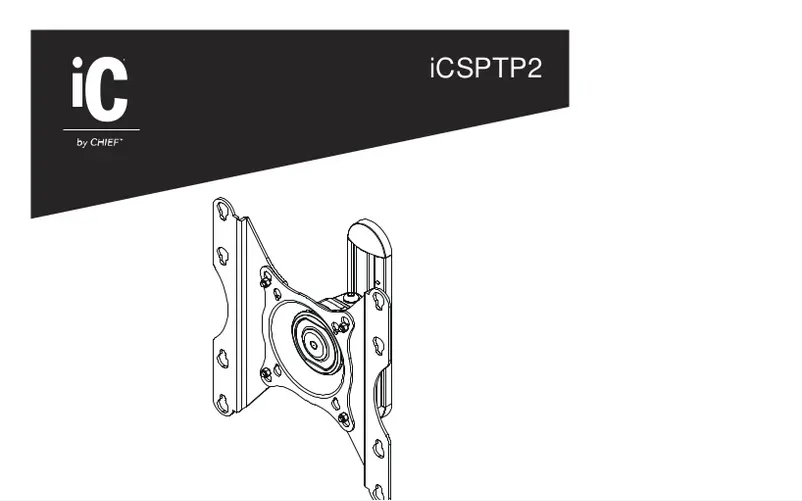 Page n°1 - Manuel utilisateur Chief iCSPTP2T03