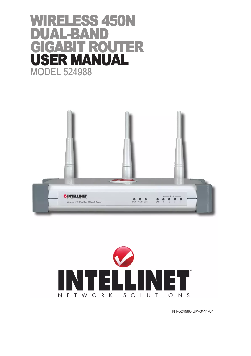 Image de la première page du manuel de l'appareil 450N 524988