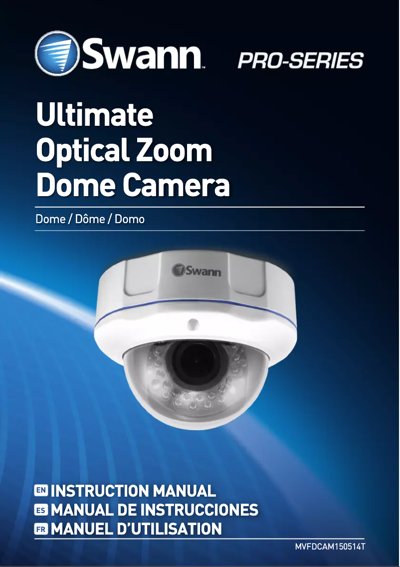 Page n°1 - Manuel utilisateur Swann Pro-981
