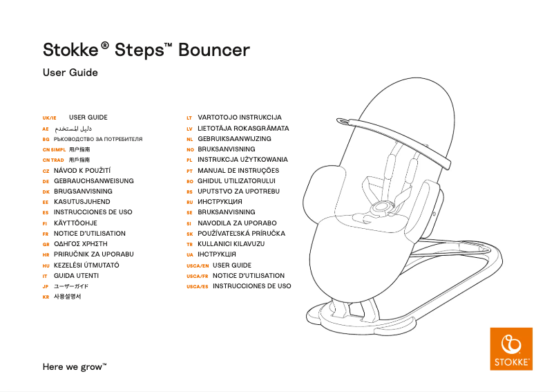 Page n°1 - Manuel utilisateur Stokke Steps
