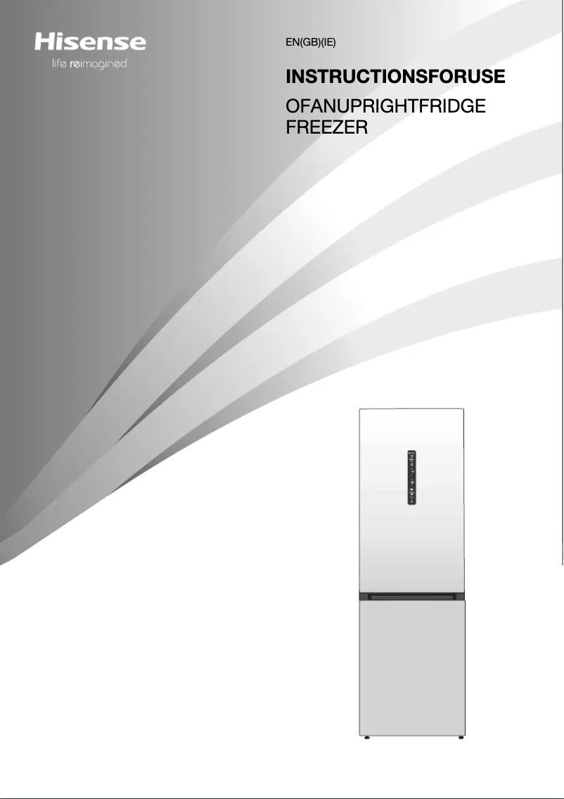 Página 1 del manual Manual de usuario Hisense RB424N4BID