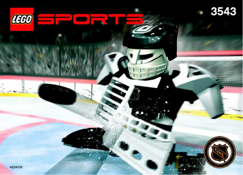 Page n°1 - Manuel utilisateur Lego Sports 3543