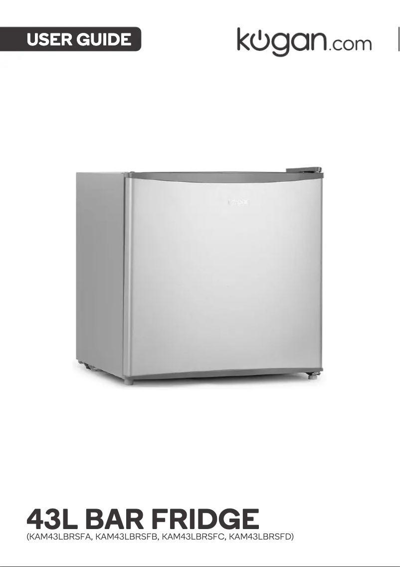 Page 1 de la notice Manuel utilisateur Kogan KAM43LBRSFA
