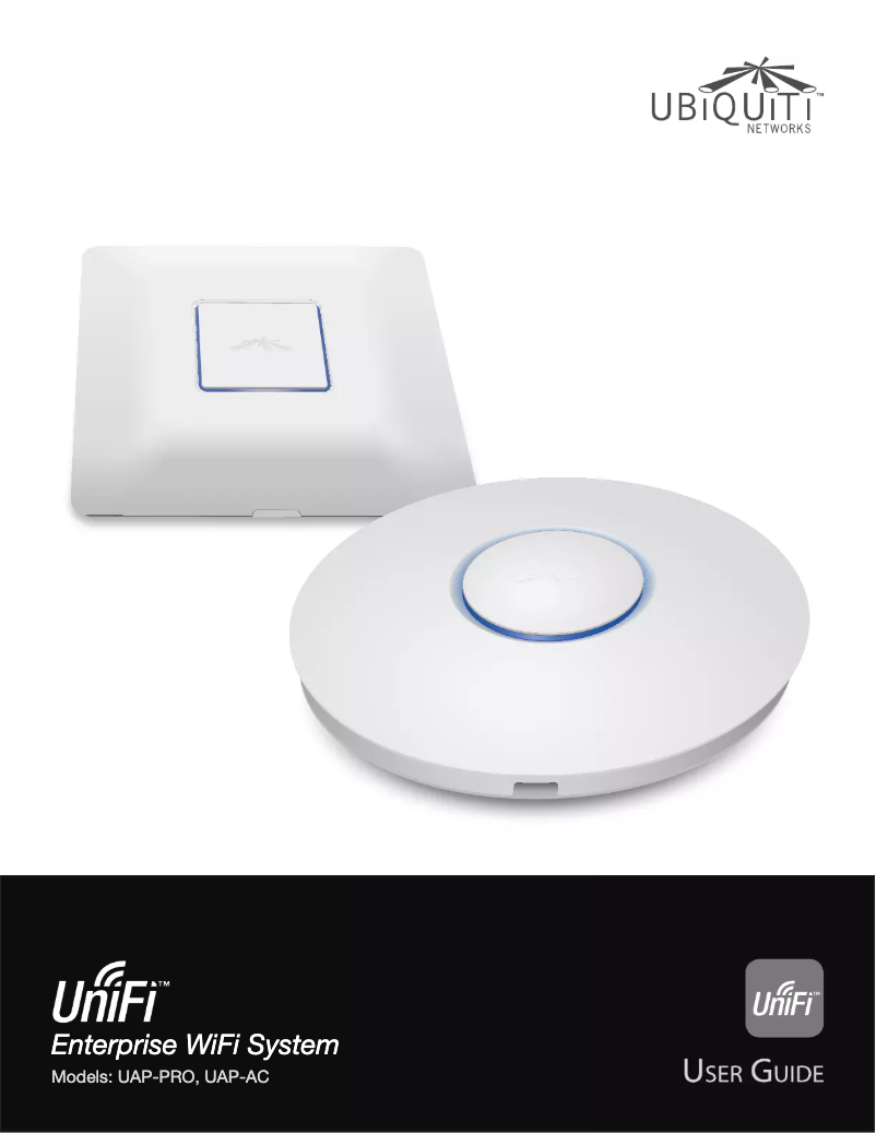 Image de la première page du manuel de l'appareil UniFiUAP-AC-LITE-5