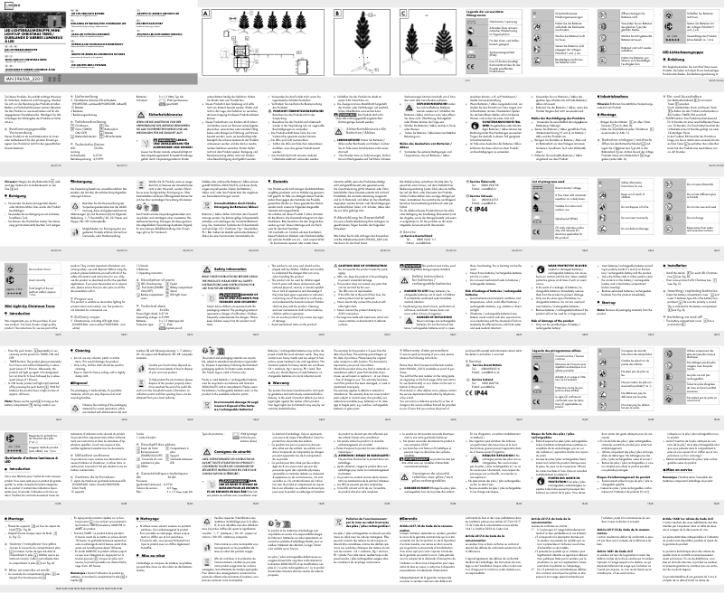 Page 1 de la notice Manuel utilisateur Livarno Lux HG09520A