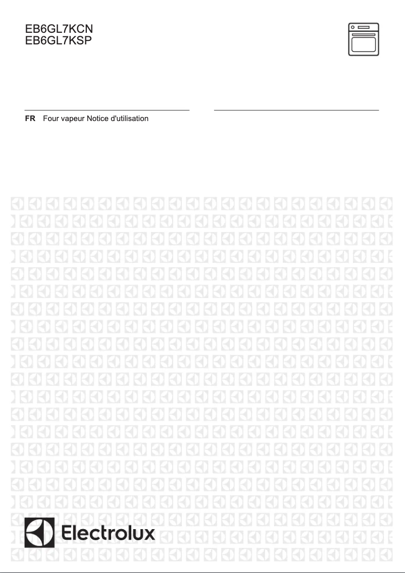 Page 1 de la notice Manuel utilisateur Electrolux EB6GL7KCN