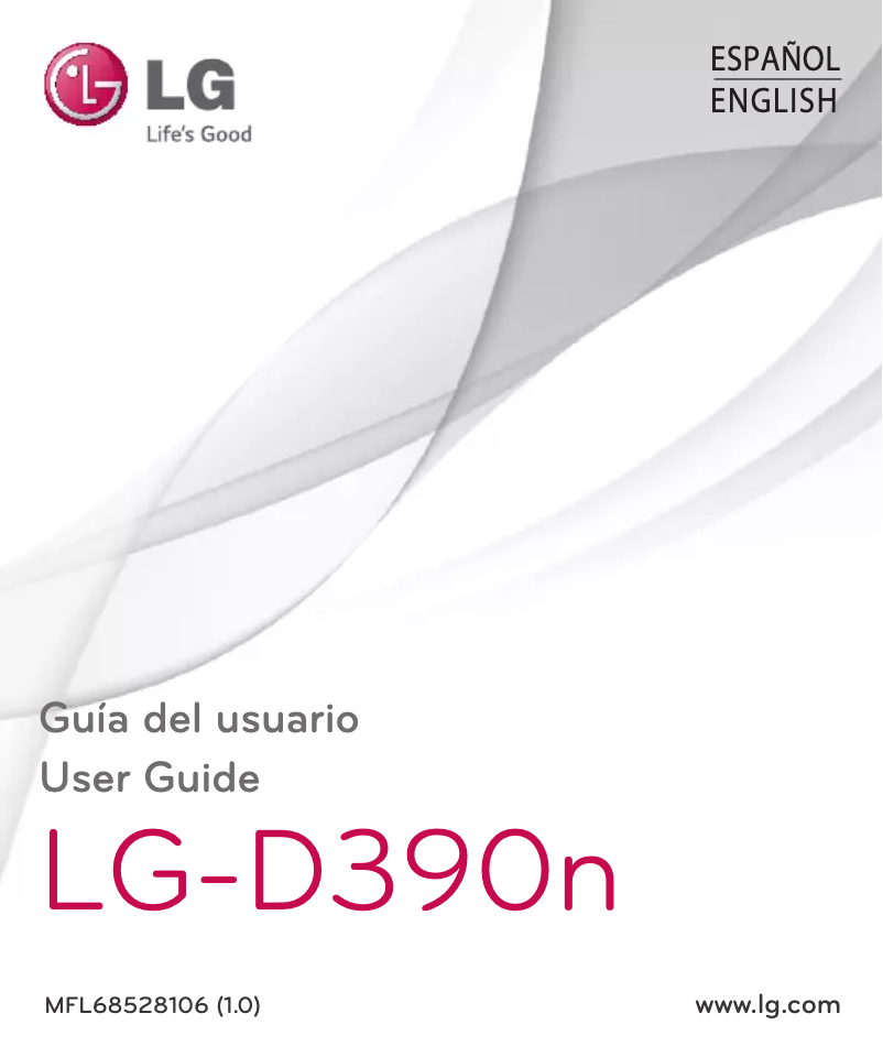 Page n°1 - Manuel utilisateur LG F60 D390N