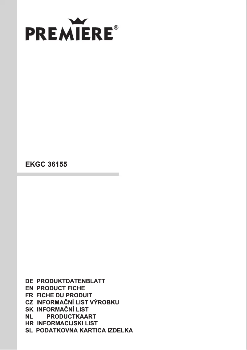 First page image of the manual for BK3055.6NFM