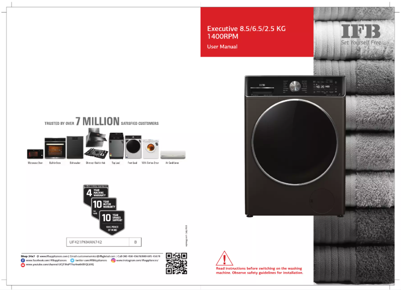 Image de la première page du manuel de l'appareil Executive ZXB