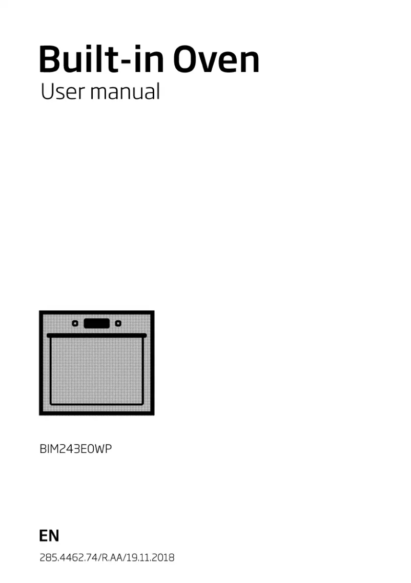 Page 1 de la notice Manuel utilisateur Beko BIM253E0XP