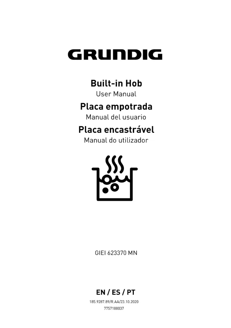 Page 1 de la notice Manuel utilisateur Grundig GIEI 623370 MN