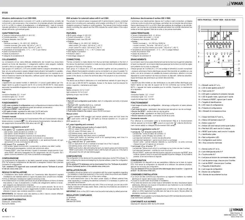 Image de la première page du manuel de l'appareil 01535