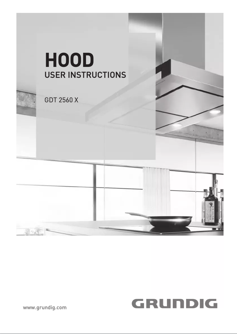 Page 1 de la notice Manuel utilisateur Grundig GDT2560X