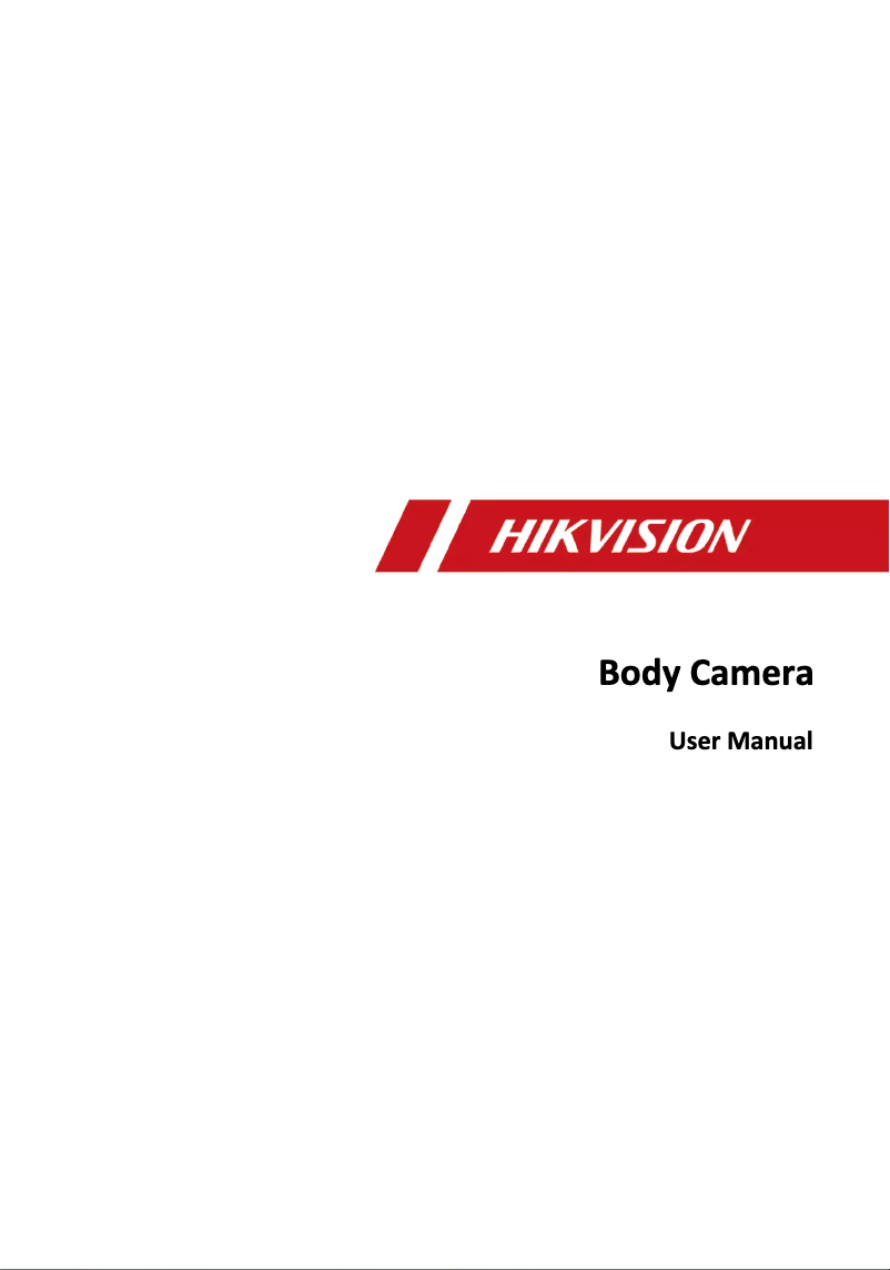 Page n°1 - Manuel utilisateur Hikvision DS-MCW40B