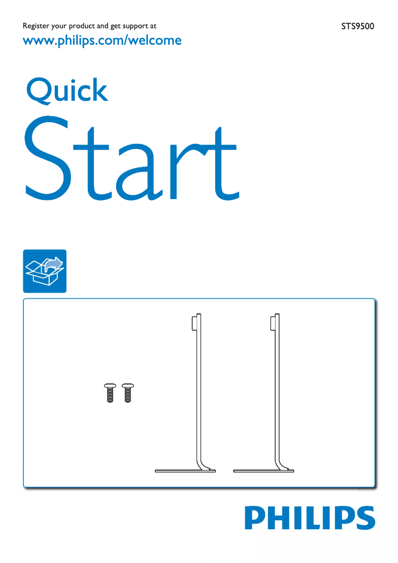 Imagen de la primera página del manual del dispositivo STS9500